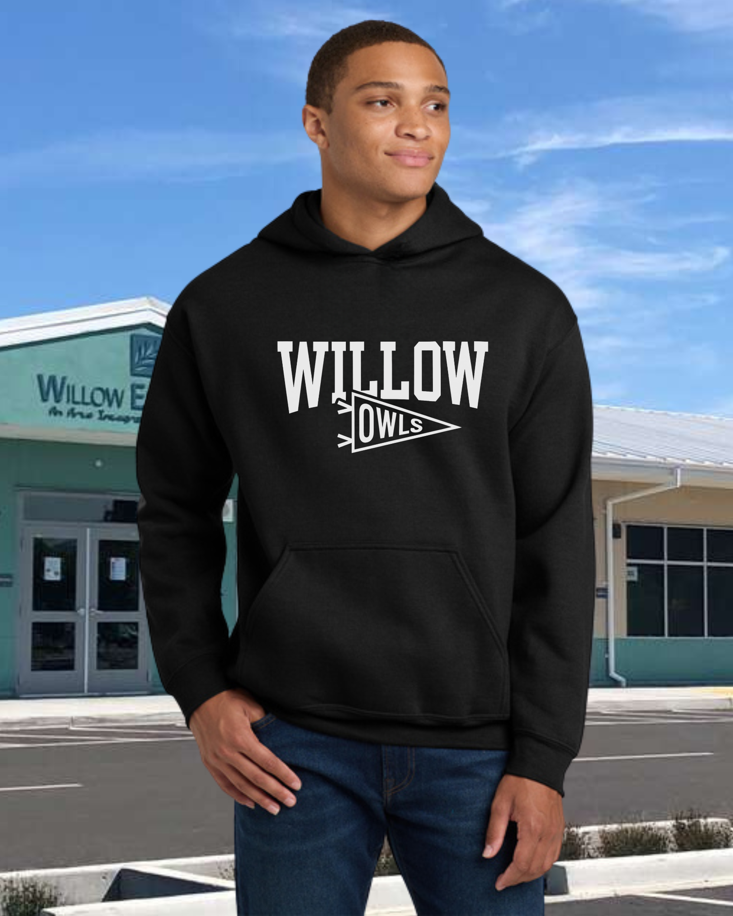 Willow Pennant Hoodie