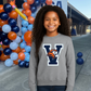 Youth V Lion Head Crewneck