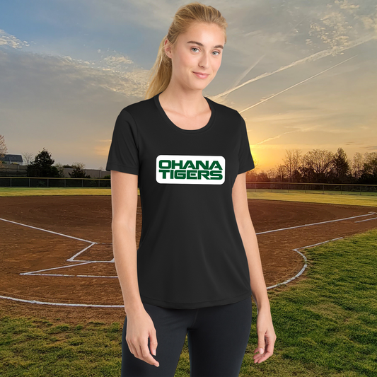 Ohana Tigers Ladies Athletic Style Tee