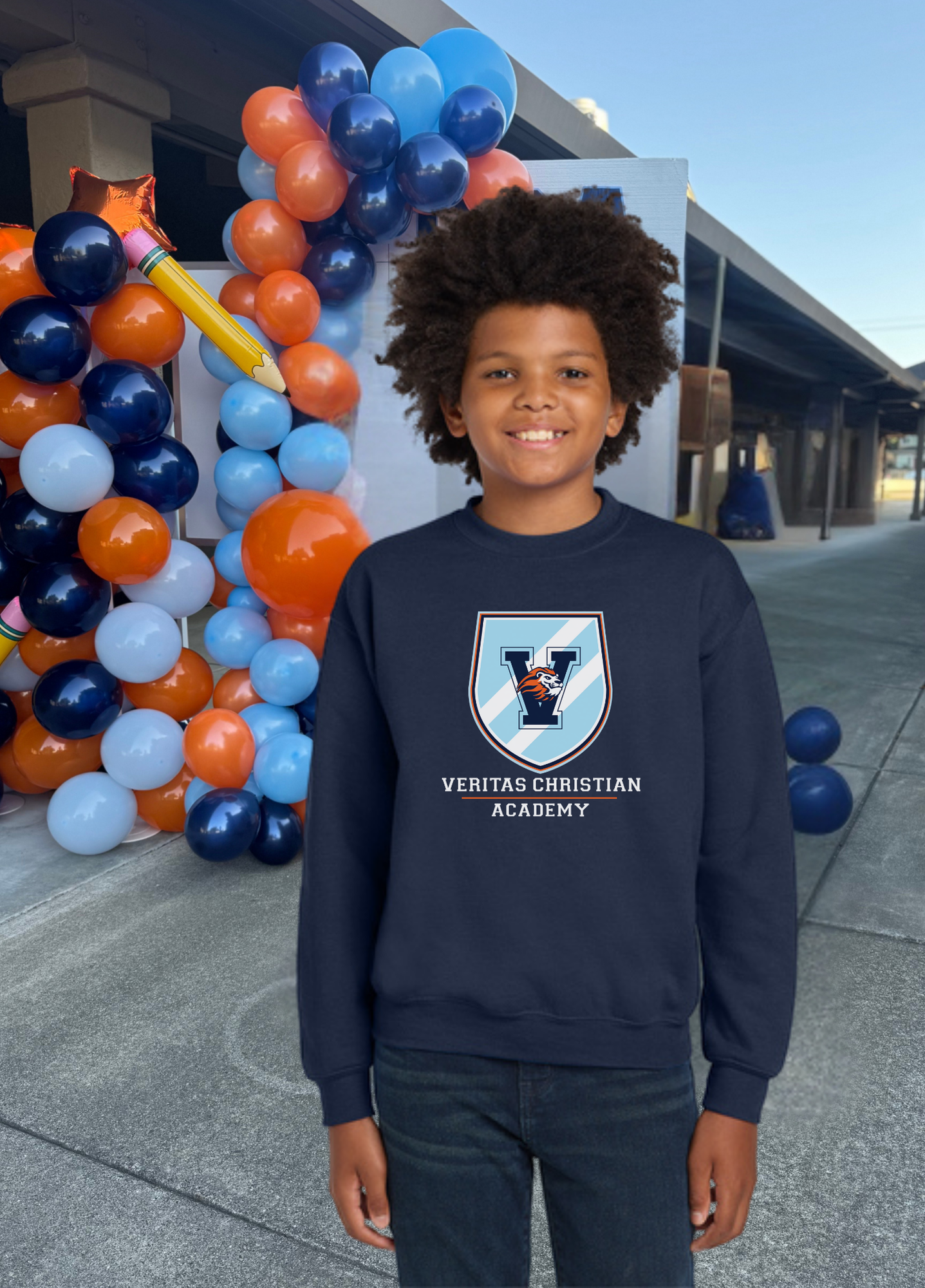Youth VCA Shield Crewneck