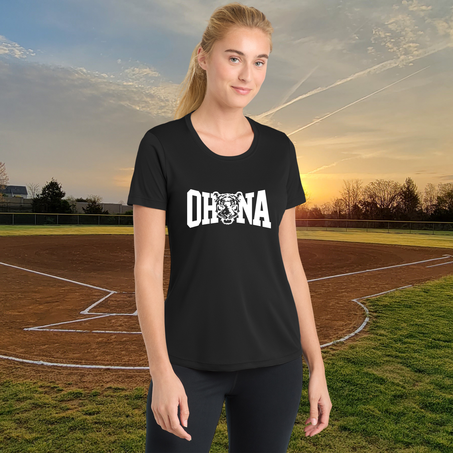Ohana Ladies Athletic Style Tee