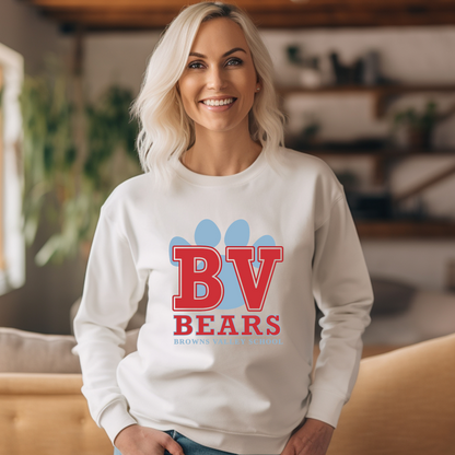 Adult BV School Crewneck Pullover