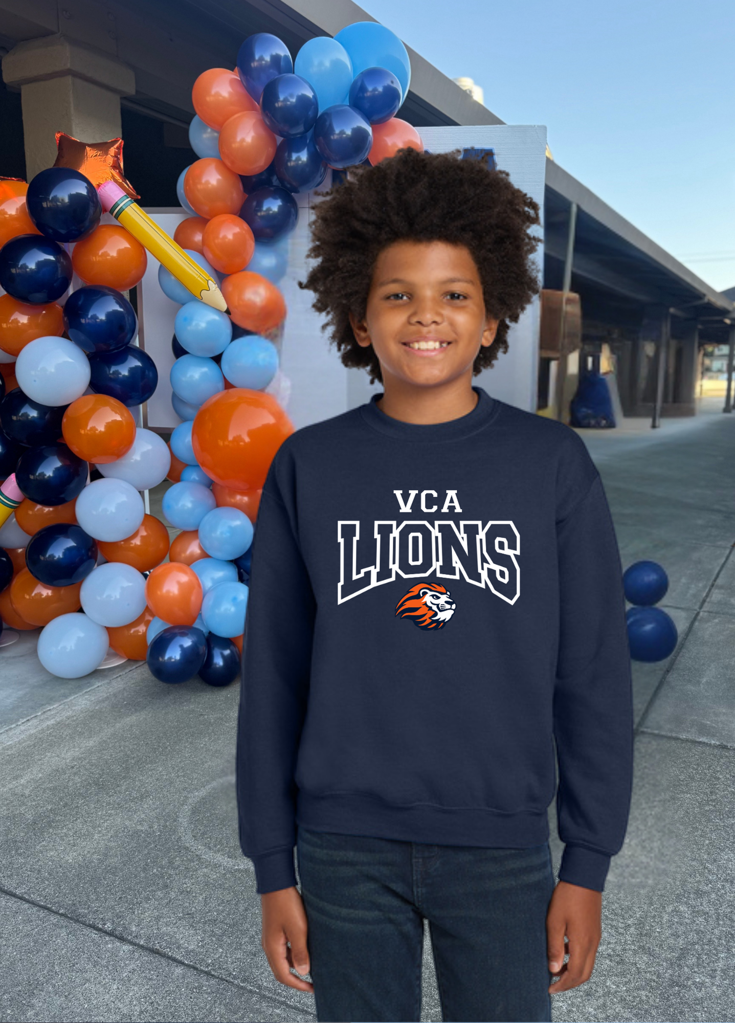 Youth VCA Lions Crewneck