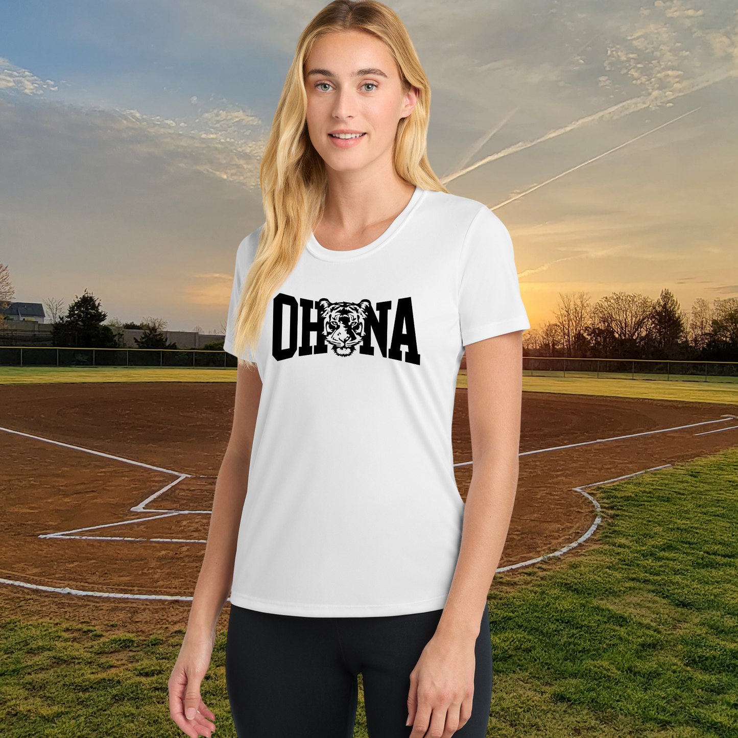 Ohana Ladies Athletic Style Tee