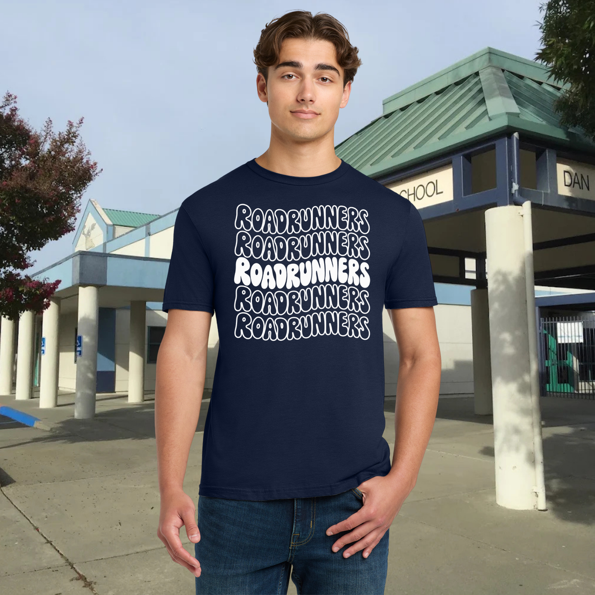 Roadrunner Wave Adult Unisex Tee