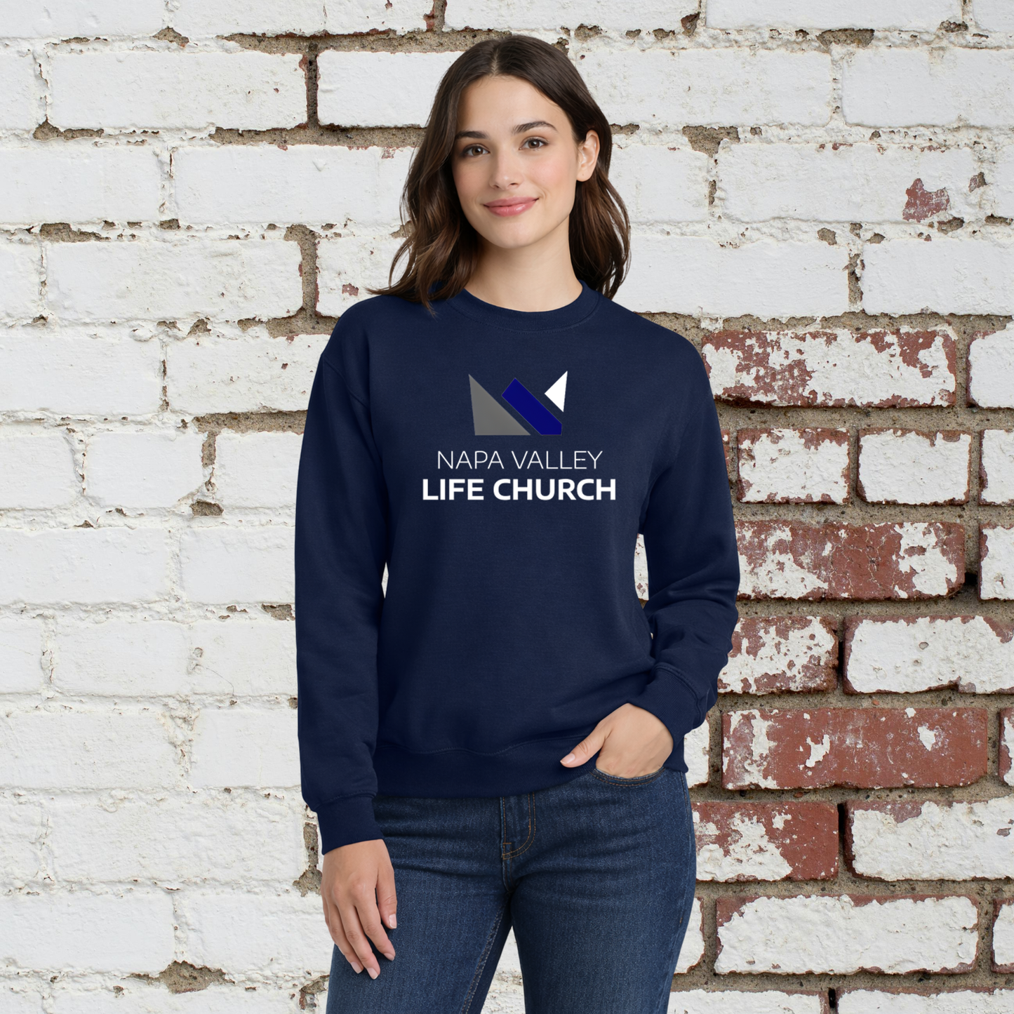Napa Valley Life Church Crewneck Unisex Pullover