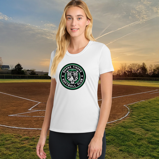 OT Softball Club Ladies Athletic Style Tee