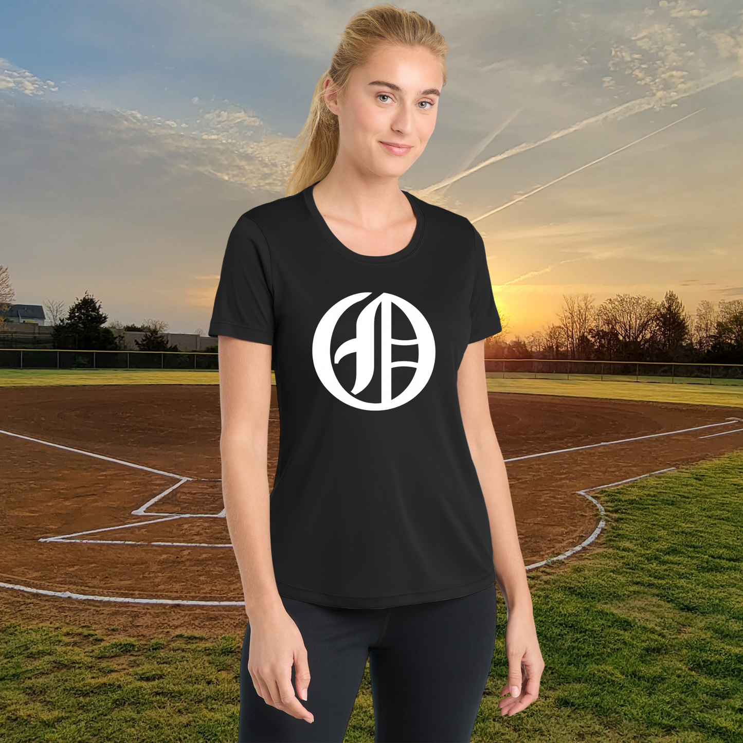 OH Logo Ladies Athletic Style Tee