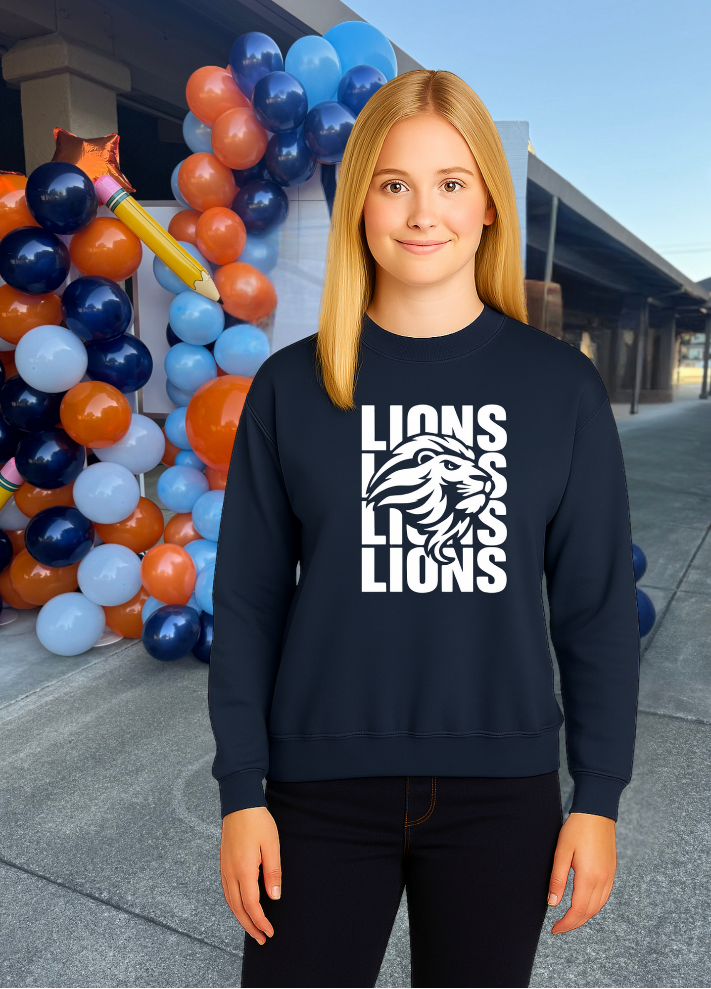 Unisex Lions Crewneck