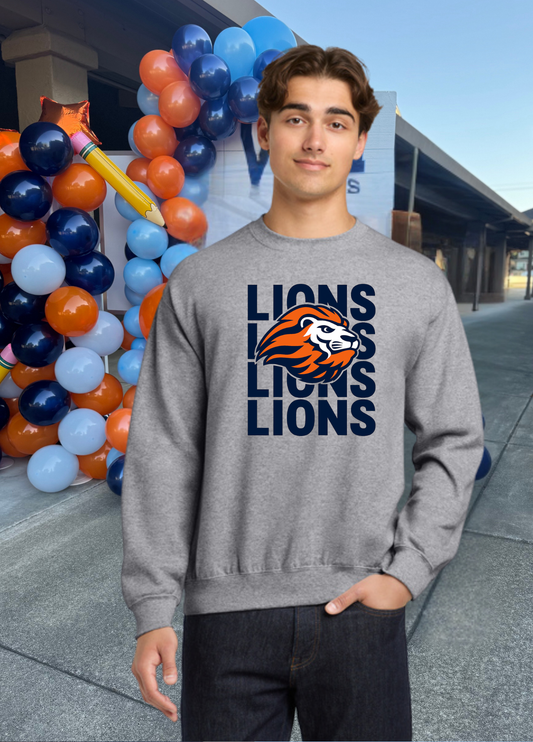 Unisex Lions Crewneck