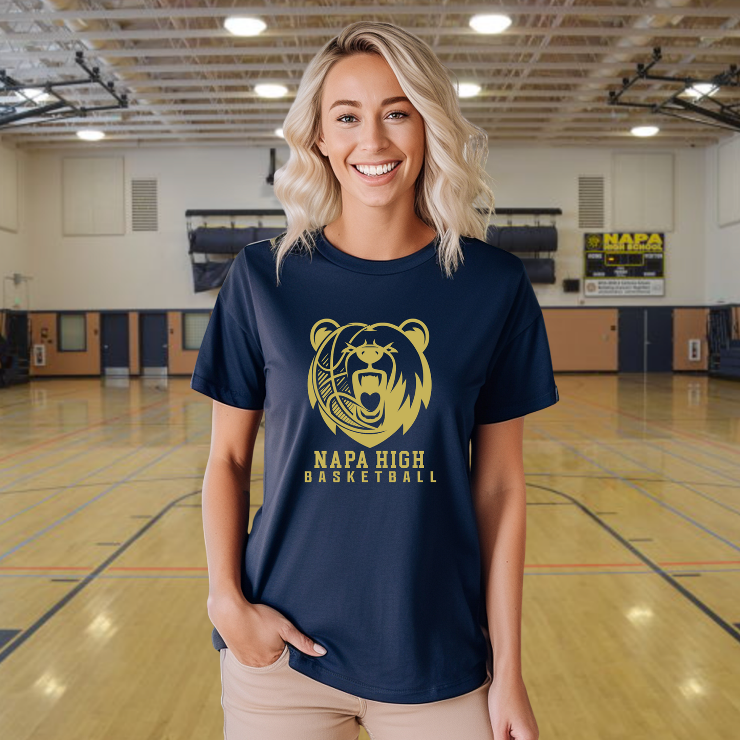 Unisex Napa High Basketball Tee