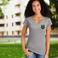 Nelda Mundy Ladies V-Neck Tee (Front Left Chest Print)