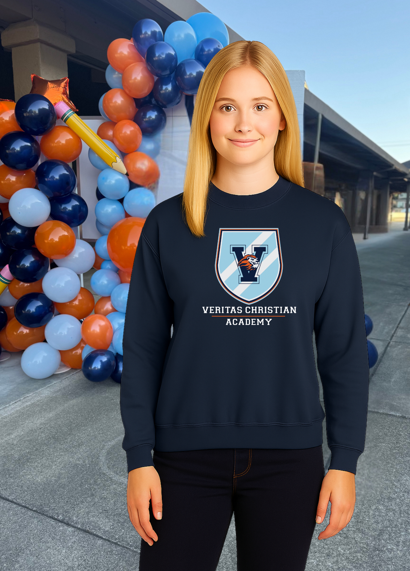 Unisex VCA Shield Crewneck