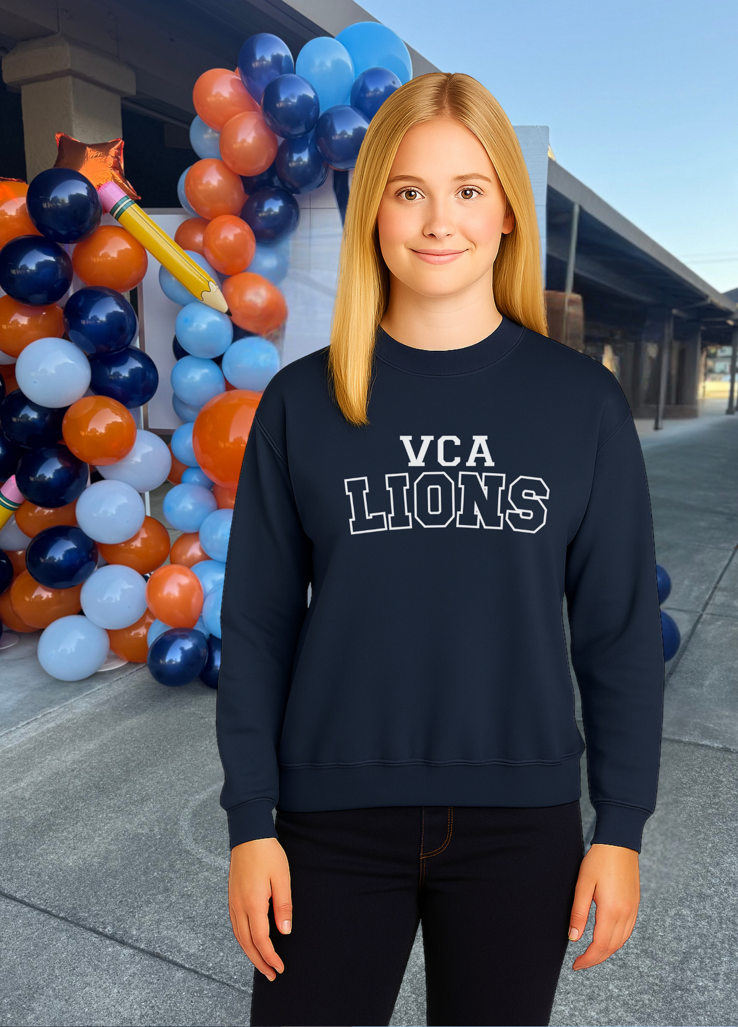 Unisex VCA Lions Crewneck
