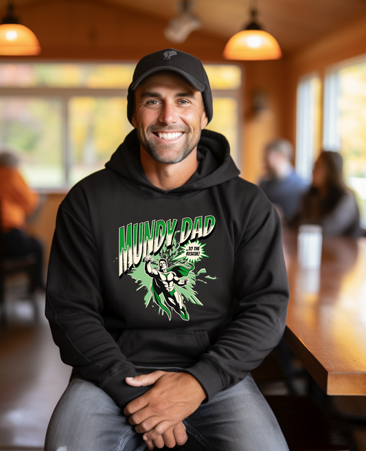 "Superhero" Mundy Dad Unisex Hoodie