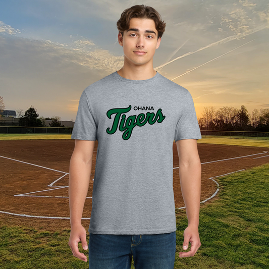 Ohana Tigers Script Softstyle Unisex Tee
