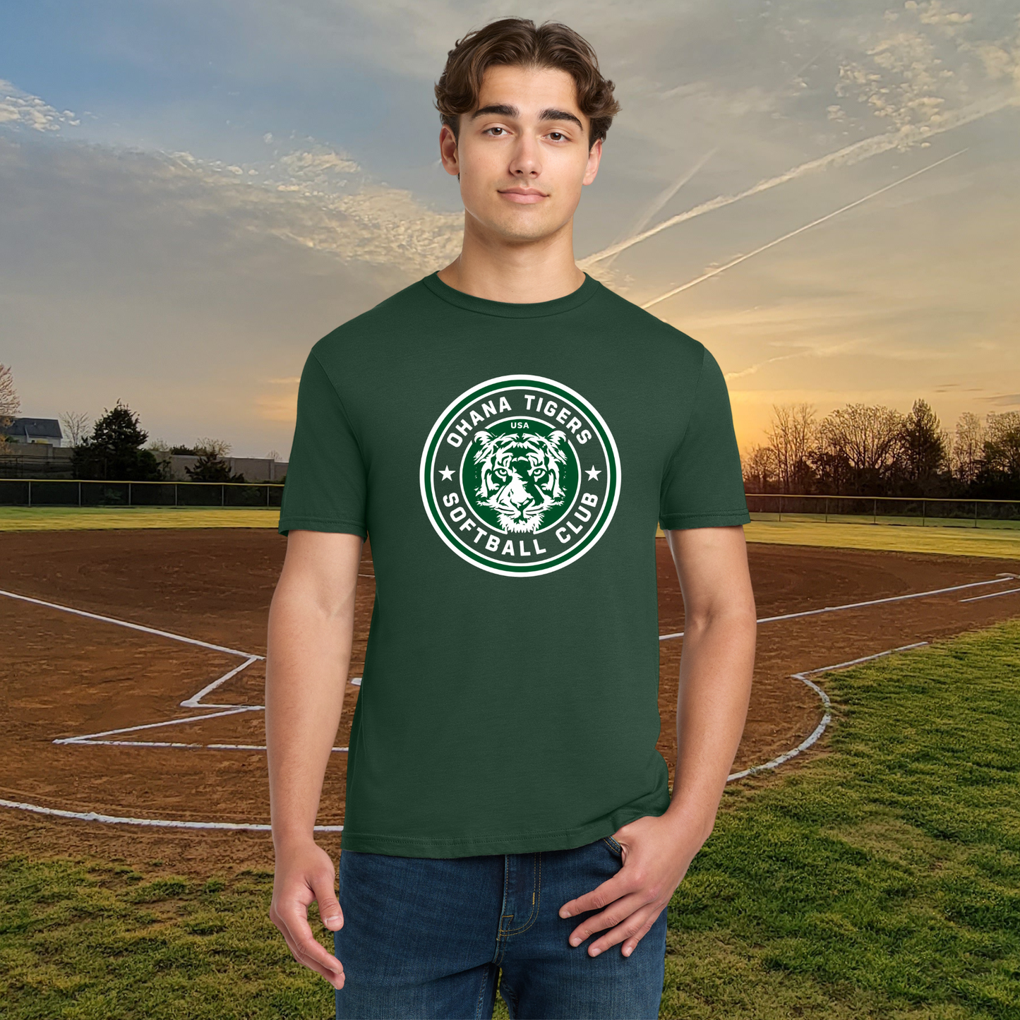 OT Softball Club Softstyle Unisex Tee
