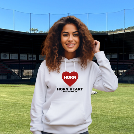 Horn Heart Adult Hoodie
