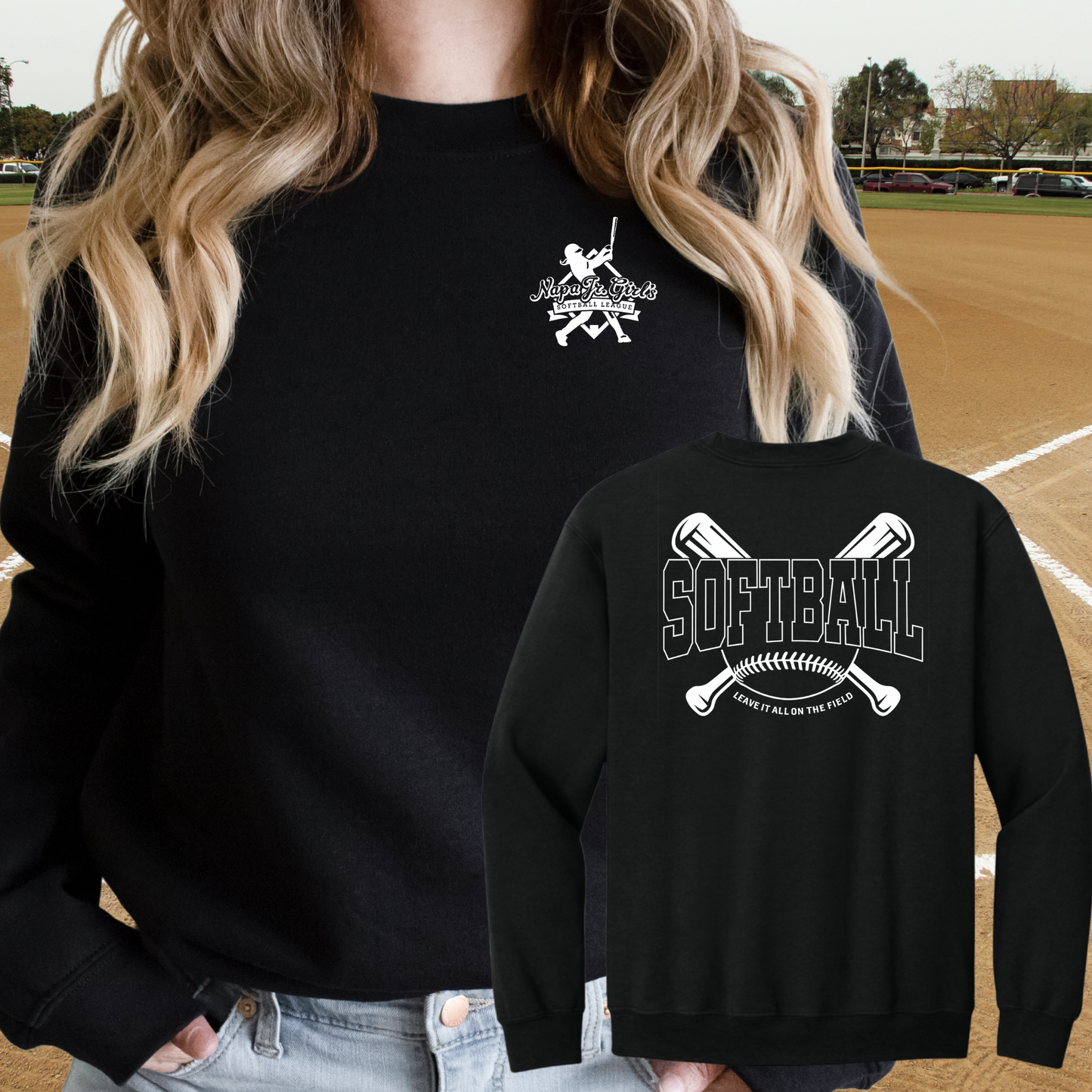 Leave It All On The Field 2026 Unisex Crewneck