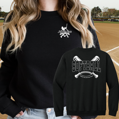 Leave It All On The Field 2026 Unisex Crewneck