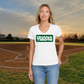 Ohana Tigers Softsyle Ladies V-Neck Tee