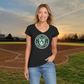 OT Softball Club Softstyle Ladies V-Neck Tee
