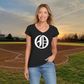 OH Logo Softstyle Ladies V-Neck Tee
