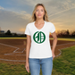 OH Logo Softstyle Ladies V-Neck Tee