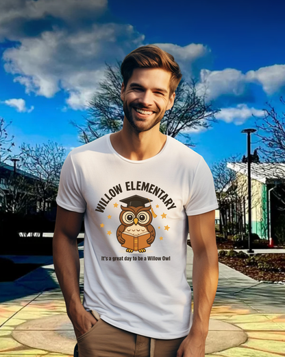 It's A Great Day To Be A Willow Owl Tee