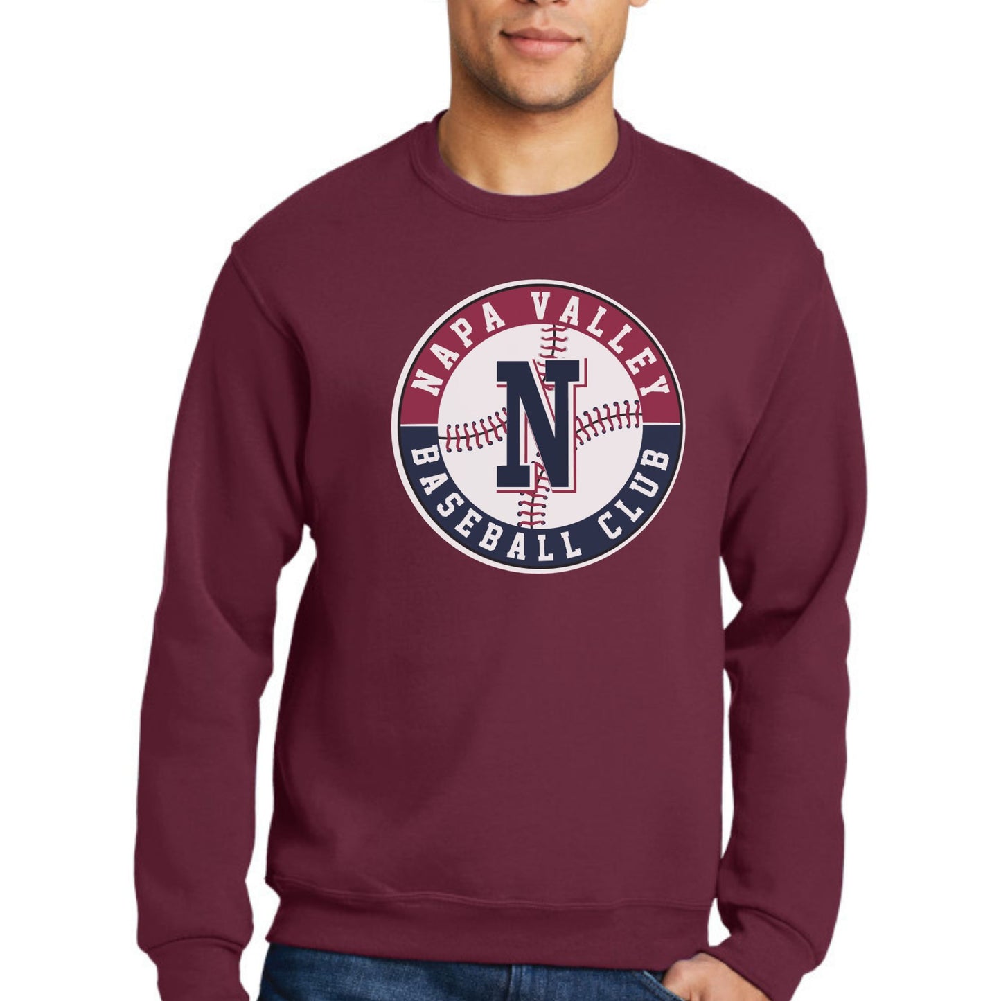 NVBC Unisex Crewneck Pullover Sweatshirt