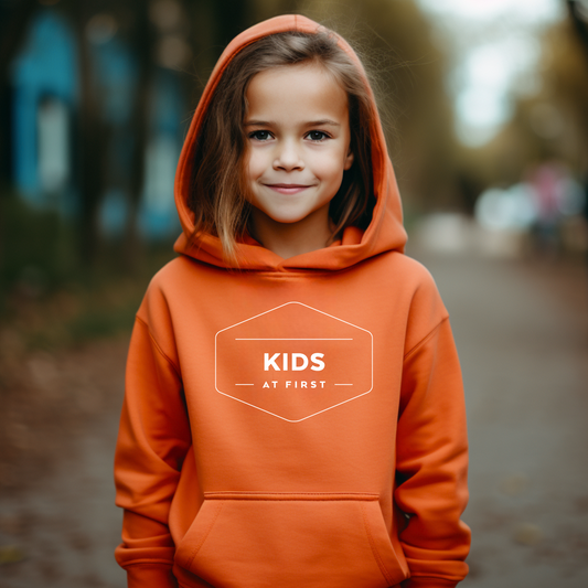 Kids at First Youth Hoodie
