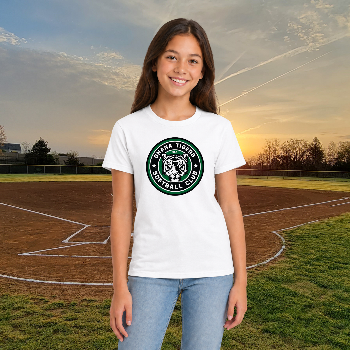OT Softball Club Softstyle Youth Tee