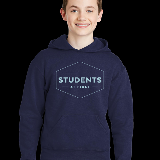Students at First Youth Hoodie