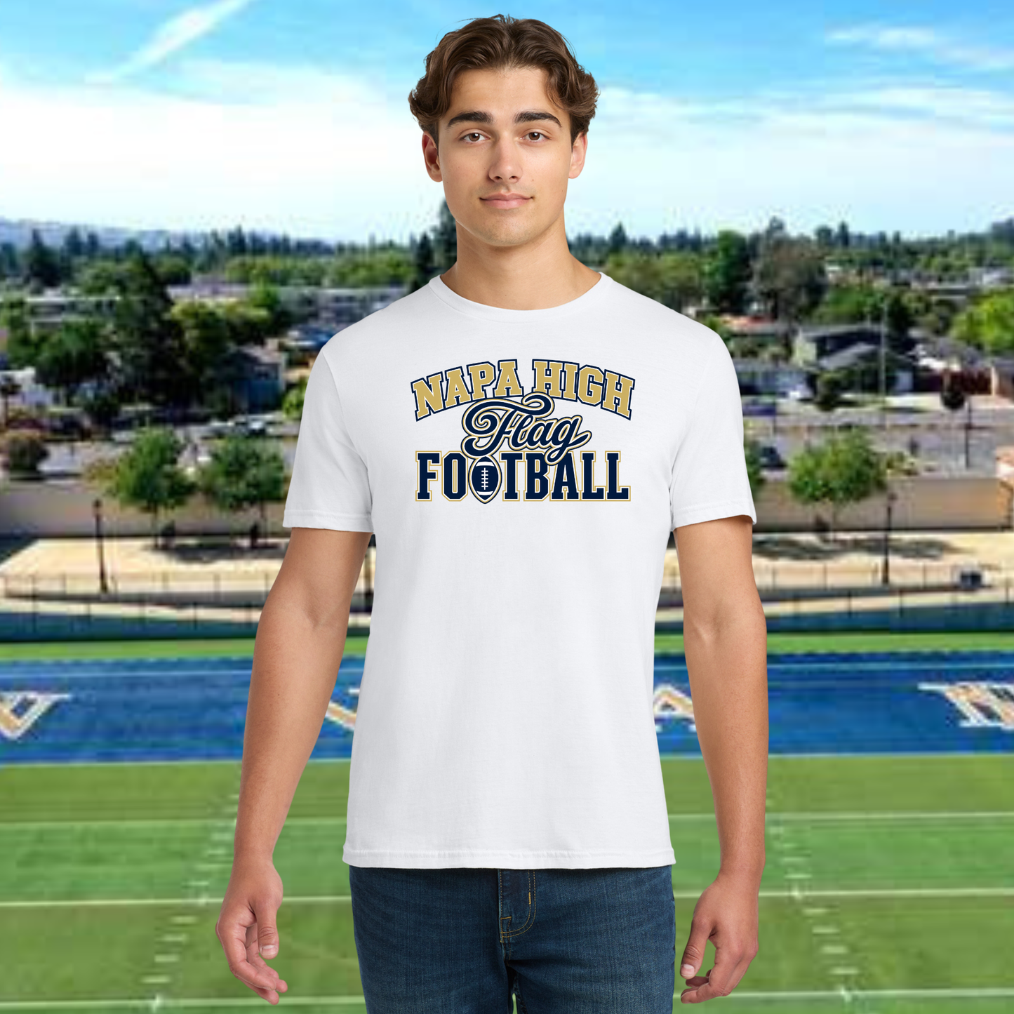 NHS Flag Football Adult Unisex Tee