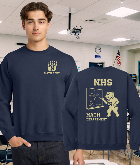Napa Math Department Crewneck Pullover