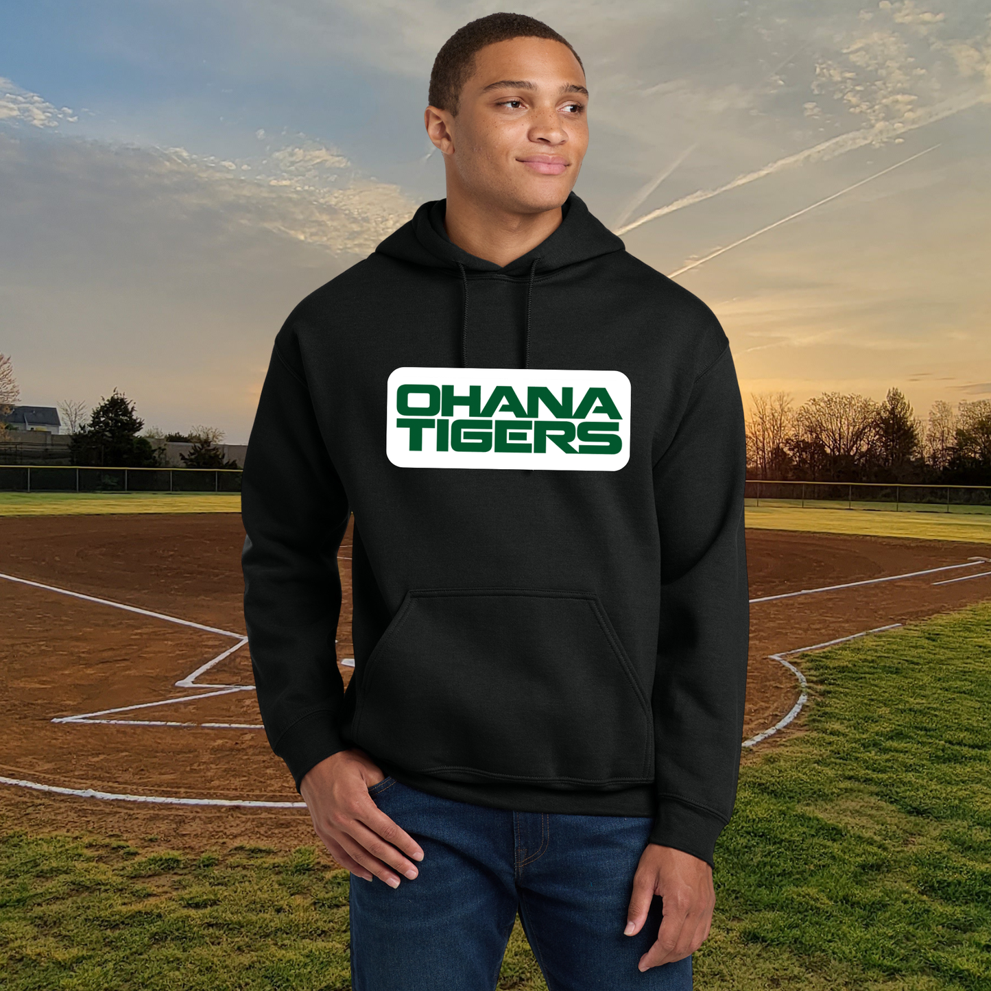 Ohana Tigers Unisex Adult Hoodie