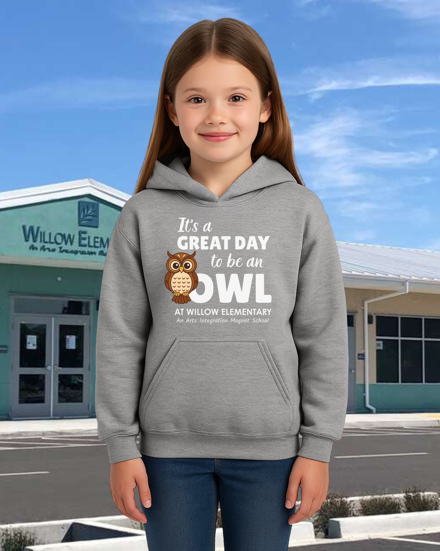 It's A Great Day To Be An Owl Youth Hoodie