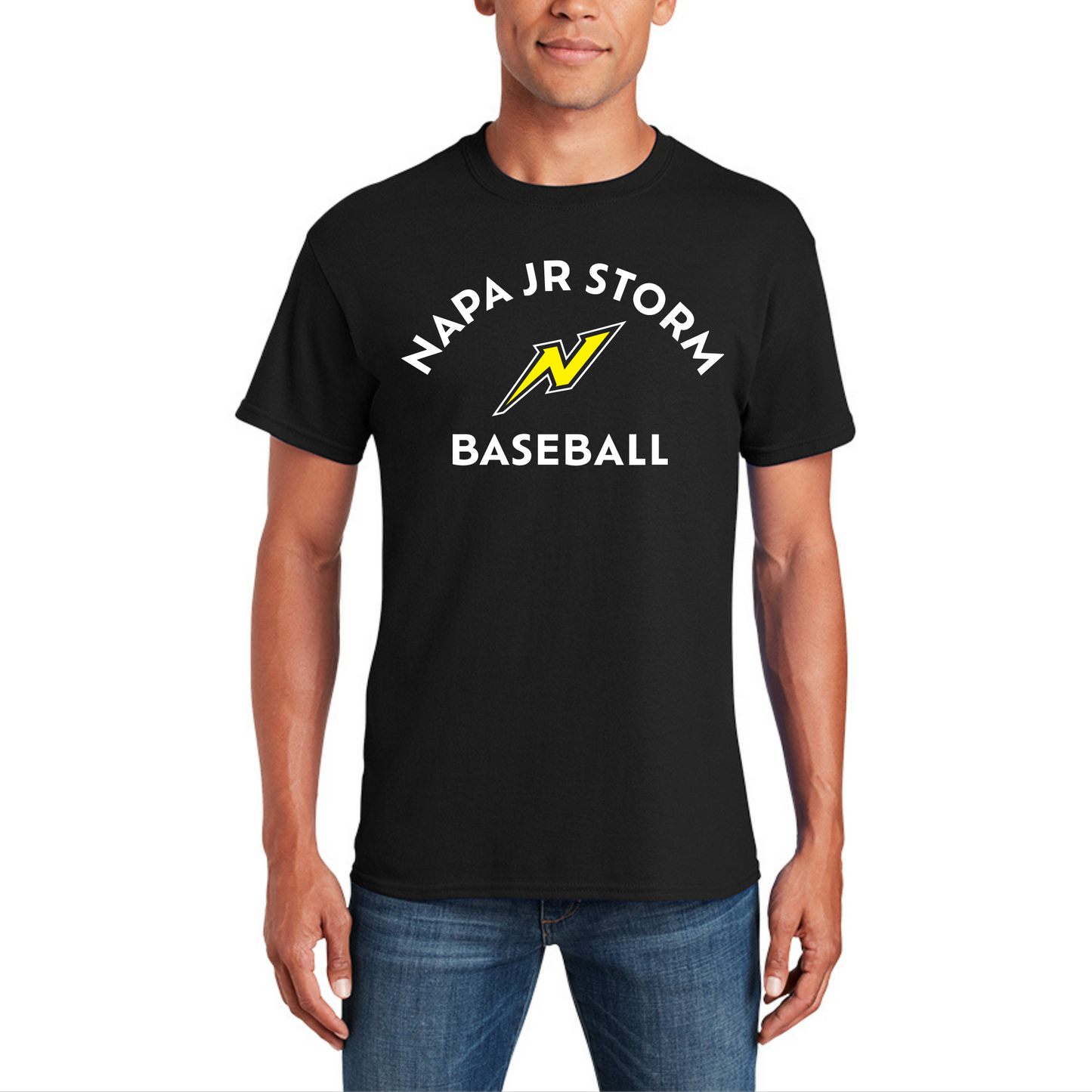 Napa Jr. Storm Baseball Unisex Short Sleeve Tee
