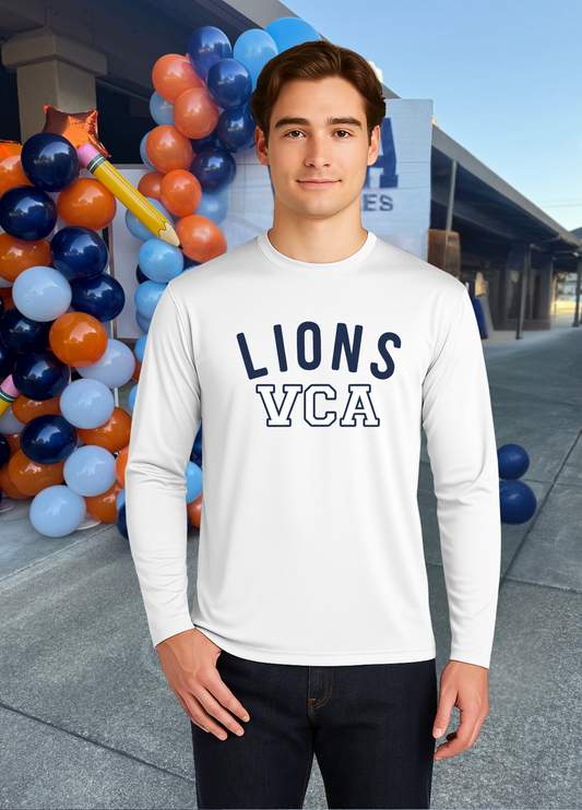 Unisex Long Sleeve Lions VCA Tee