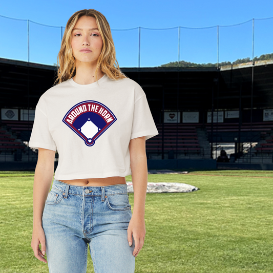 Around The Horn Cropped Tee