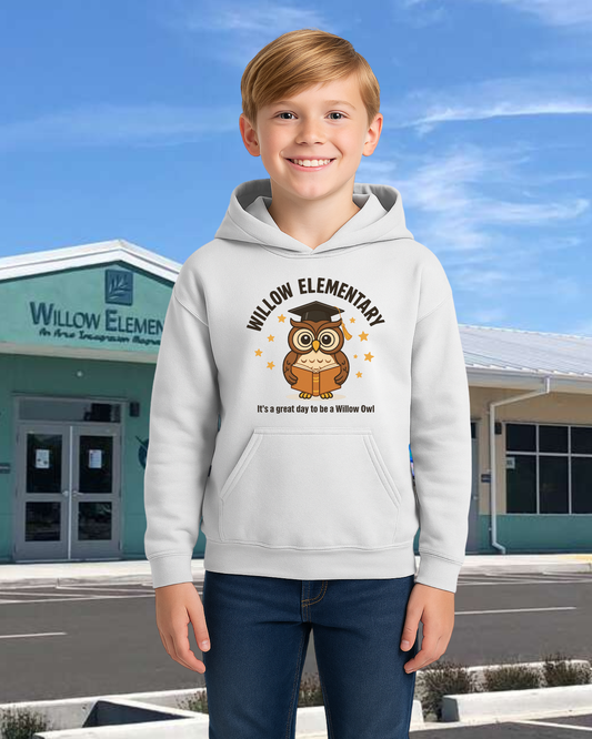 It's A Great Day To Be An Owl Youth Hoodie