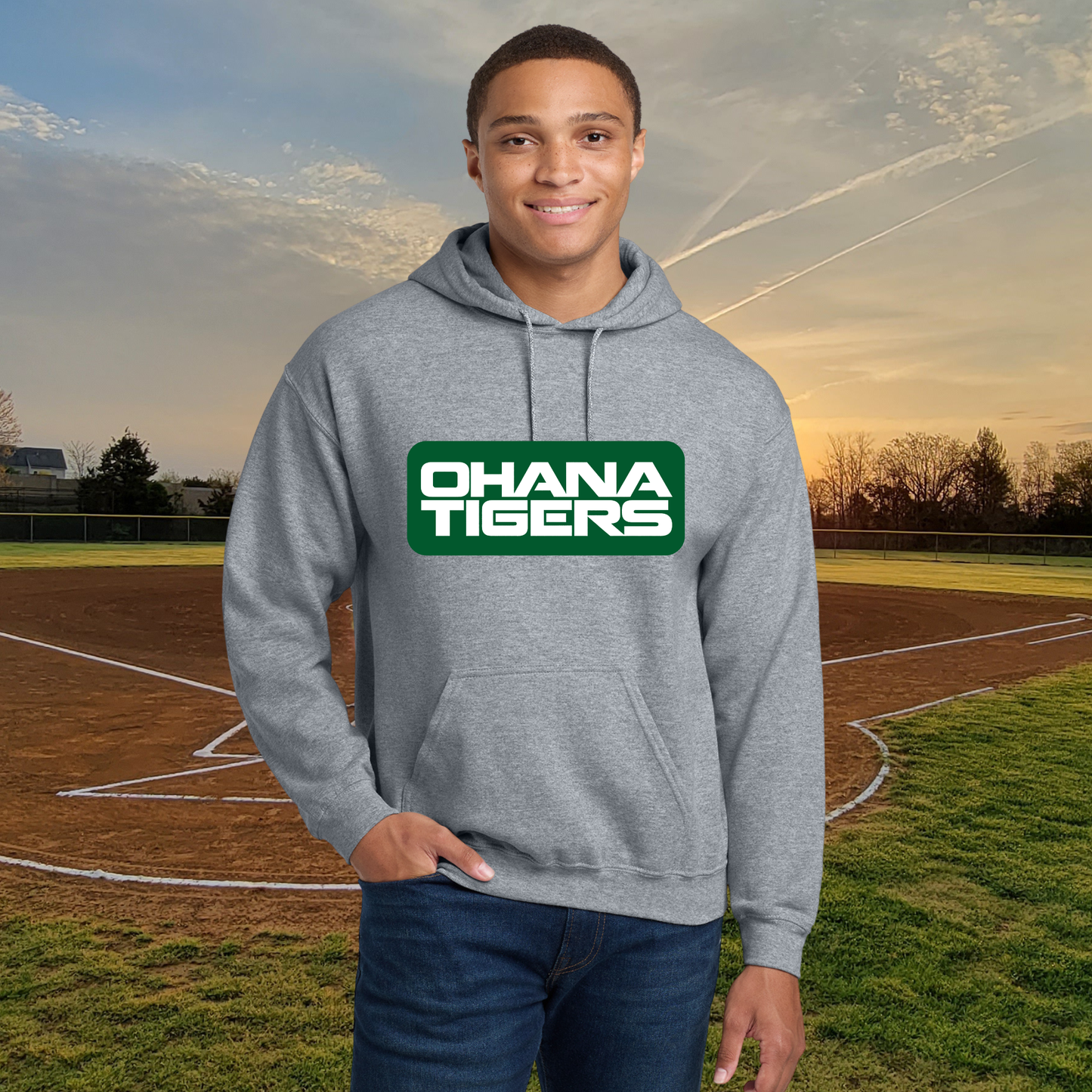 Ohana Tigers Unisex Adult Hoodie