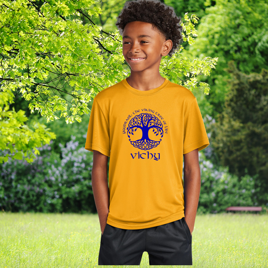 Youth Vichy Tree of Life Athletic Tee