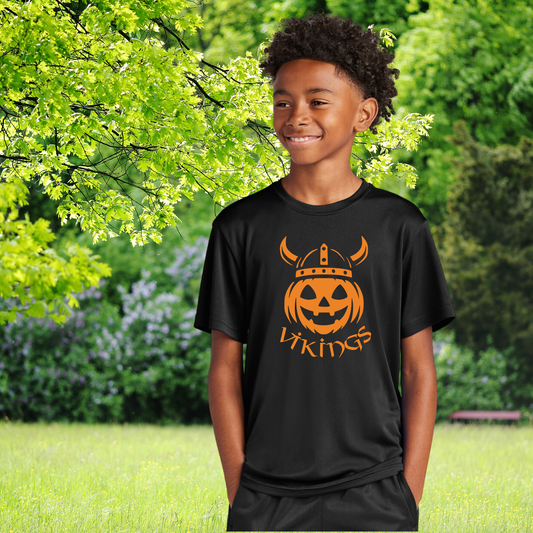 Halloween Vikings Athletic Tee