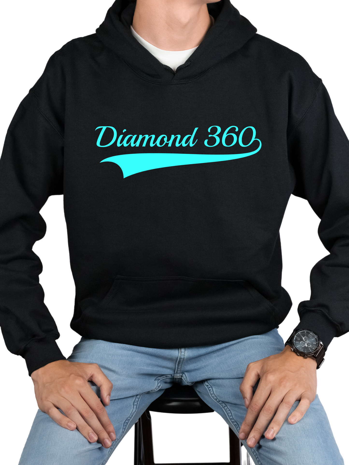 D360 Retro Adult Hoodie