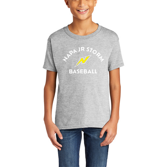 Youth Napa Jr. Storm Baseball Unisex Tee