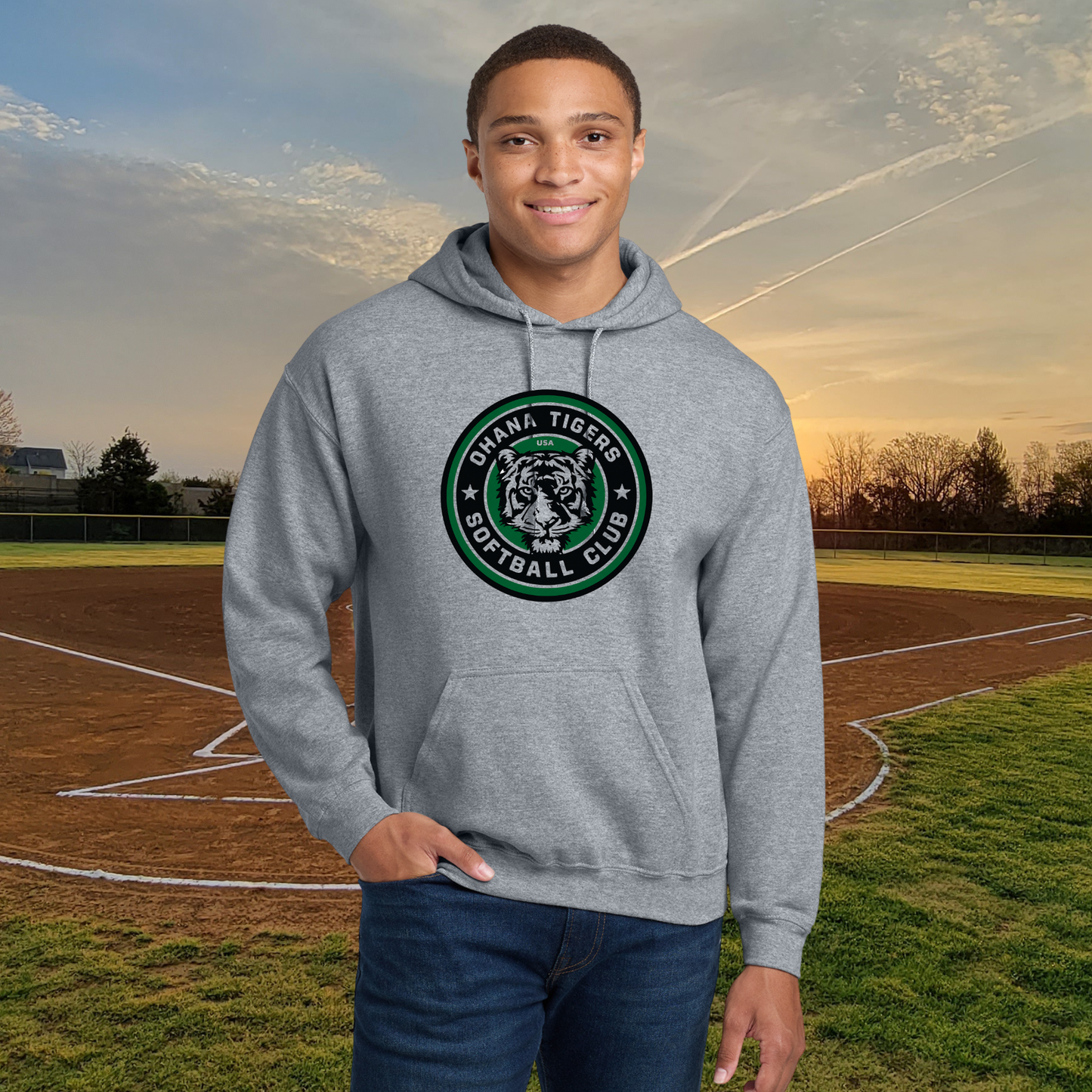 OT Softball Club Unisex Adult Hoodie