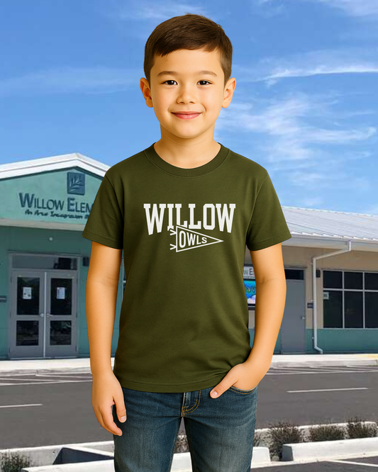 Willow Pennant Youth Tee
