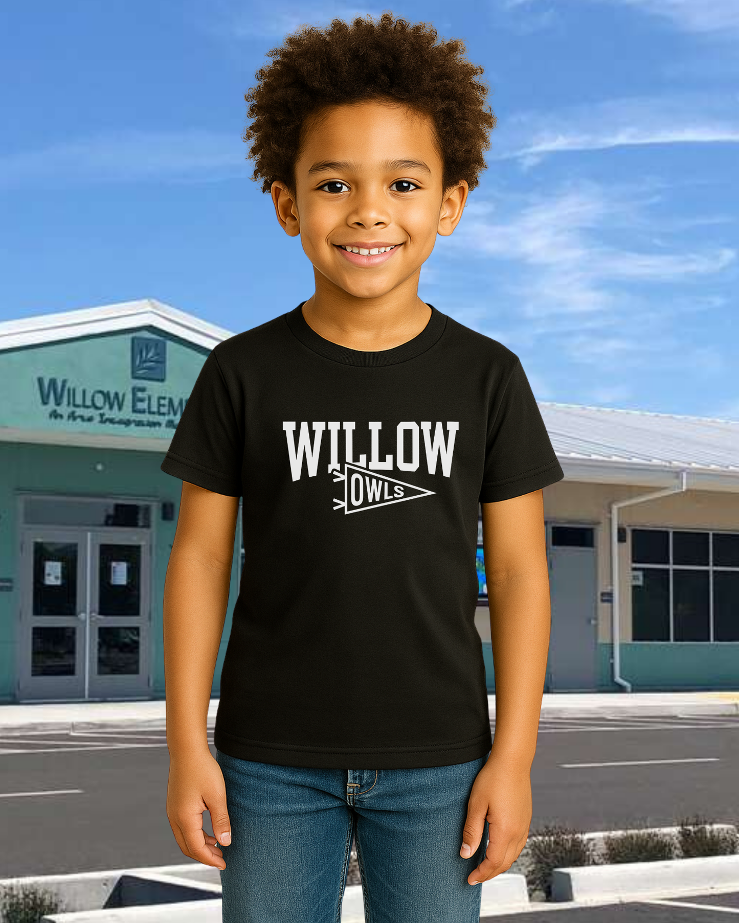 Willow Pennant Youth Tee