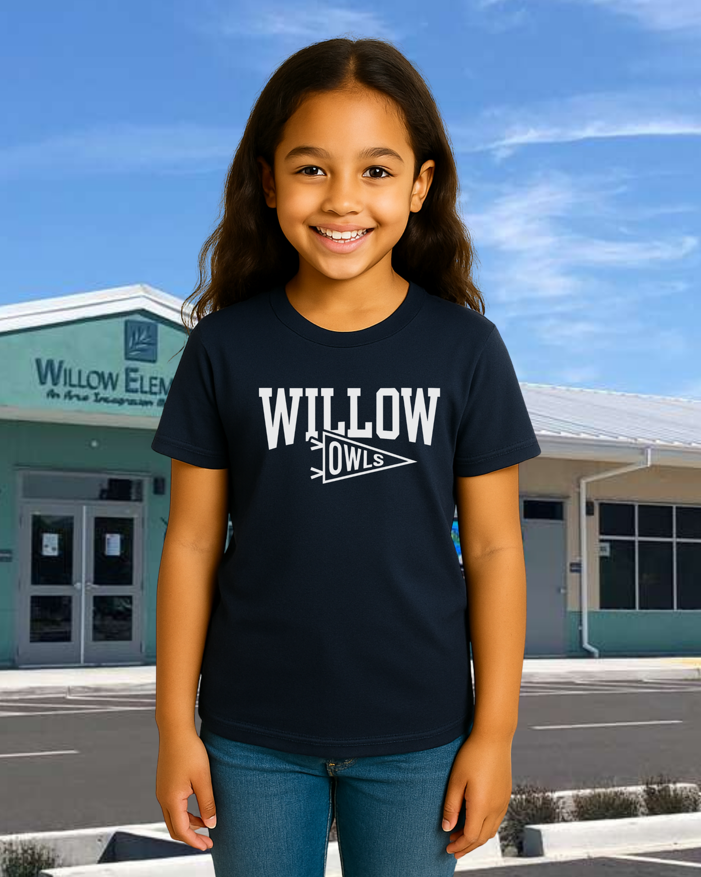 Willow Pennant Youth Tee